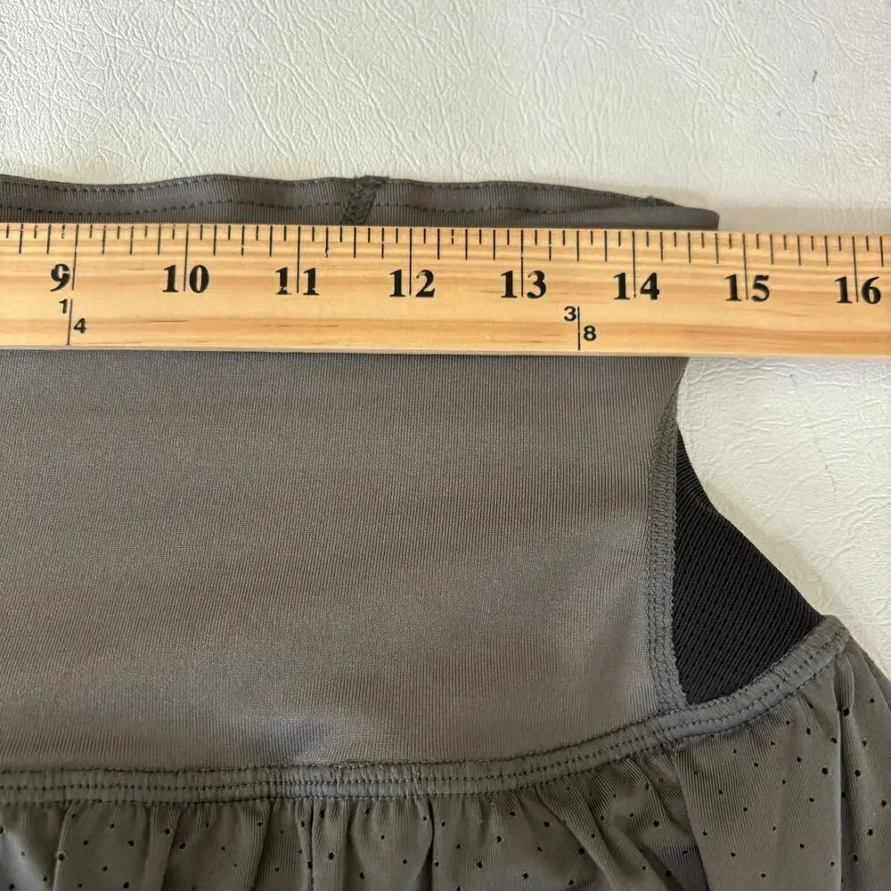 Copper Life Skort Size XL Back Support Gray Black Lined Skirt‎ by Tommie Copper